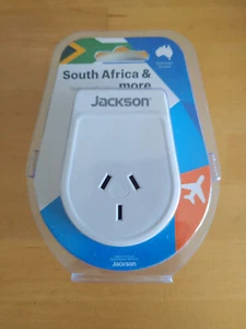 Jackson Outbound Large Pin Travel Adaptor AUS/NZ To South Africa & More - Picture 1 of 3