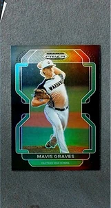 2022 Panini Prizm Draft Picks Black Prizm #PDP182 Mavis Graves - Picture 1 of 2