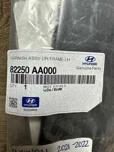 GENUINE PARTS HYUNDAI 21-22 ELANTRA LEFT FRONT DOOR REARWARD FRAME 82250-AA000 - Picture 1 of 9