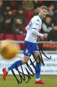 BURY: MICHAEL SMITH SIGNED 6x4 ACTION PHOTO+COA - Picture 1 of 1