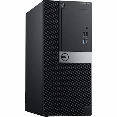PC Ordenador Sobremesa Tower Dell i7 RAM 32GB SSD 1TB Nvme Win11 (Renovado) - Imagen 1 de 3