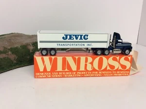 Winross Ford Jevic Transportation Inc. with Van Trailer. New in Box - Picture 1 of 3