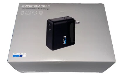 GoPro Supercharger International Dual-Port Charger Black PN #AWALC-002 / #M1623 - Image 1 of 4