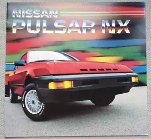 NISSAN PULSAR NX RANGE USA LF Car Sales Brochure 1985 #PUL-WE-9-84 450M-GR-1 - Picture 1 of 3