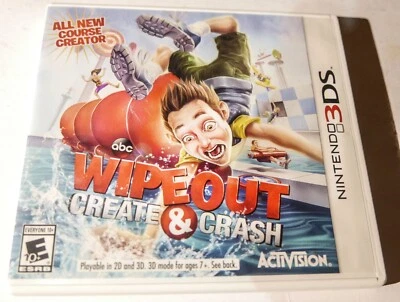 WIPEOUT CREATE & CRASH~2013  NINTENDO 3DS GAME~USA GAME~RATED E 10+ - Image 1 of 3