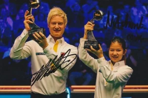 Neil Robertson and Mink Nutcharut Hand Signed Snooker 6x4 Photo Snooker - Picture 1 of 1