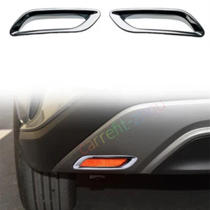 Chrome ABS Rear Bumper Fog Lamp Reflector Decor Trim For Lexus RX350 RX350h 2023 - Picture 1 of 4