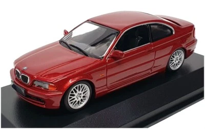 Maxichamps 1/43 Scale 940 028320 - 1999 BMW 328 CI Coupe - Met Red - Photo 1/4