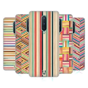 FUNDA HEAD CASE DESIGNS A RAYAS DE COLOR GEL SUAVE PARA TELÉFONOS MÓVILES GOOGLE ONEPLUS - Imagen 1 de 12