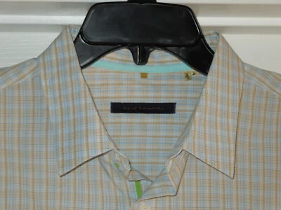 Elie Tahari Women's Checked Long Sleeve Blouse Button Up Sleeves - Size XL - Image 1 of 4