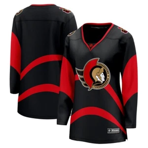 NWT Womens Fanatics Reverse-Retro Ottawa Senators NHL Hockey Jersey sz. M  NEW! - Picture 1 of 8