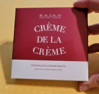 SKINN Creme de la Creme Cream Blush & Lipstick Palette - Image 1 of 2