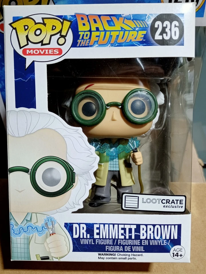 EN STOCK - Funko Pop Back To the Future Dr. Emmett Brown #236 - Photo 1/1