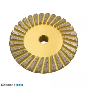 4" Diamond Surface Grinding Wheels for Stone Granite Concrete #60/80 Medium Grit - Picture 1 of 3