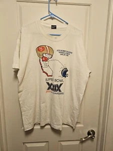 VTG San Fransisco 49ers Shirt Mens XLarge Super Bowl 29 Art Single Stitch 90s - Picture 1 of 1