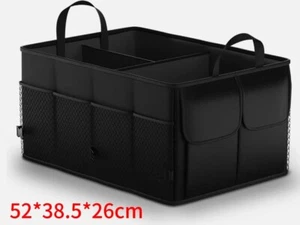 Car Boot Organiser Foldable Portable Heavy Duty Tidy Car Storage Organiser UK - Picture 1 of 21