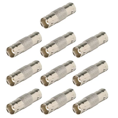 10x BNC Female to BNC Female coupler Cable Converter Adapter for CCTV System set - Image 1 of 2