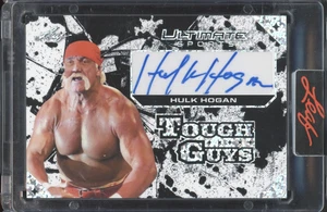 2024 Leaf Ultimate Sports Silver Tough Guys Hulk Hogan 1/4 Auto Autograph - Picture 1 of 2