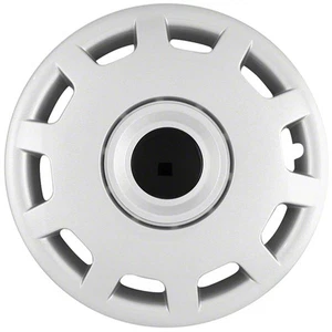 New Set Of 4, 15 Inch Silver 10 Hole Aftermarket Wheel Covers - Picture 1 of 1