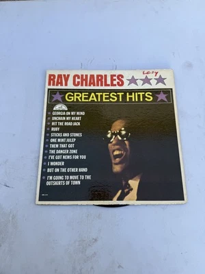 Ray Charles Greatest Hits ABC Paramount vinyl music records RB2 - Image 1 of 4