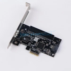 2 Port Express Adapter Converter Card SATA II 2.0 RAID & 1 IDE 3.5" PCI-E PCI - Picture 1 of 1