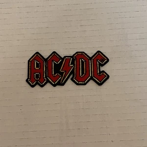 ACDC AC/DC Patch Original 2005 P-483 Red Orange Black Yellow Embroidered - Picture 1 of 5