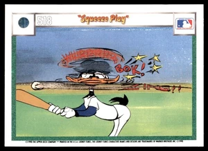 Looney Tunes Daffy Duck 1990 Squeeze Play Upper Deck #518 #509 - Picture 1 of 2