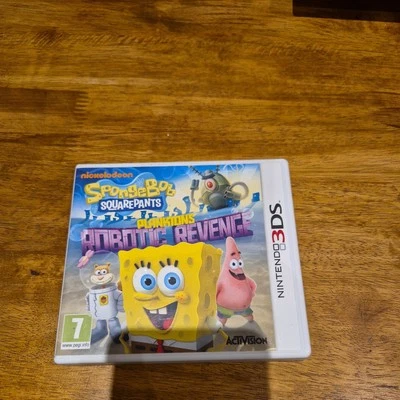 Spongebob Squarepants: Plankton's Robotic Revenge (Nintendo 3DS) - Game  - Image 1 of 4