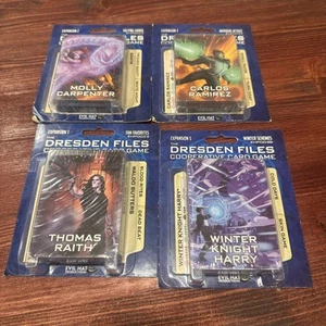 Evil Hat Productions Dresden Files Cooperative Card Game - Lot of 4 Sealed - Picture 1 of 2
