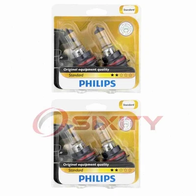 2 pc Philips High Beam Headlight Bulbs for Oldsmobile 98 Calais Cutlass yi - Image 1 of 4