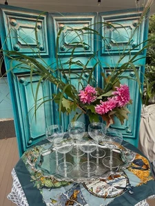 Außergewöhnliches 8er Set Baccarat extra große Kristall Ballon Weingläser MC - Bild 1 von 12