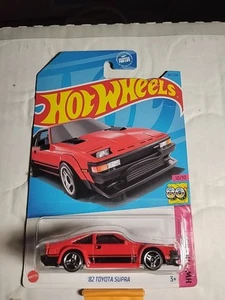 2023 Hot Wheels 82 Toyota Supra RED 167/250 The 80’s 10/10 - Picture 1 of 7
