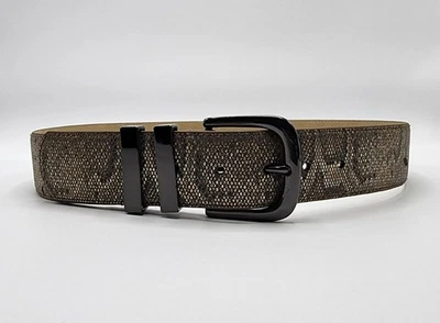 Cinturón Betsey Johnson Mujer Piel de Serpiente Repujado Talla S Usado Foto 1 de 4