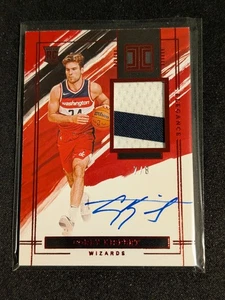 2021-22 Panini Impeccable Corey Kispert Rookie Patch Auto RPA Asia Red /8  - Bild 1 von 2