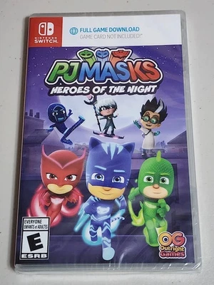 PJ Masks Heroes of the Night - Download only, no cart - Nintendo Switch - NEW - Image 1 of 2