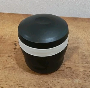 Thermoskanne Thermo Snack Glas mit faltbarem Löffel 8 Unzen schwarz  - Bild 1 von 8