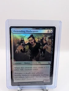Pretending Poxbearers [Foil] #237 Magic Avatar: The Last Airbender  - Picture 1 of 2