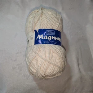 Marks and Kattens Magnum Color White Cream 1 Knäuel 250g 290m - Bild 1 von 6