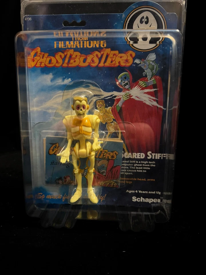 RARE Vintage Schaper 1986 From Filmations Ghostbusters Fangster MOC