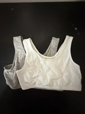 Lote de 2 Bralette Fruit of the Loom Algodón/Spandex Talla 36 Foto 1 de 4