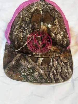 Van’s Sporting Goods Hat Women’s Pink Camo Mesh Adjustable Strap Back Cap Hunt - Image 1 of 4