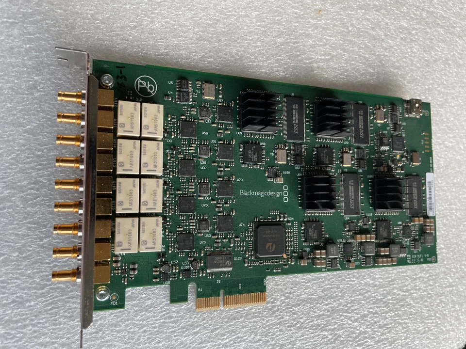 Blackmagic DeckLink Quad SDI Capture Card for CG machine F/H PCI-e card BMDPCB14 - Image 1 of 1