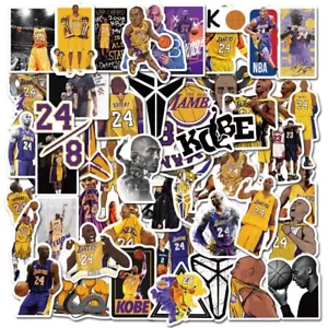 50 pz adesivi casuali skateboard laptop laptop bomba decalcomanie bagaglio NBA KOBE - Foto 1 di 6