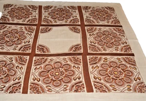 Antik! Tischdecke bestickt, schwer, 2,6 kg, Pianodecke, 170 x 170 cm, Handarbeit - Bild 1 von 7