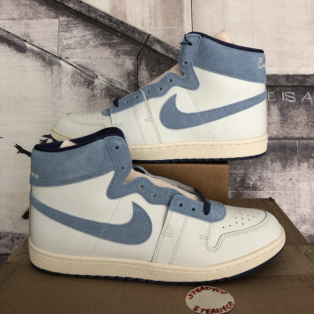 NIKE ナイキ W JORDAN AIR SHIP PE SP デニム Nike Jordan Air Ship PE SP Denim (Women's) - FJ2848-400 - US