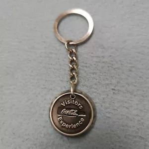 Coca Cola Visitors Experience Metal Keyring - RARE Hellenic excellence metal - Picture 1 of 9
