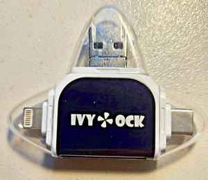 IVY OCK 4 in 1 SD & Micro SD card reader Lightning, USB-type C, USB-A, Micro. - Picture 1 of 6