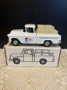 1955 Pickup Truck Bank-1/25 Scale Diecast Metal-The Service Team - Picture 1 of 15