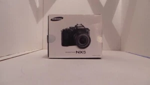 Samsung NX5 14.6MP Digital Camera w/18-55mm Lens Black Grade A (EV-NX5ZZZBABDE) - Picture 1 of 8