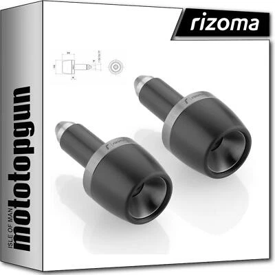 RIZOMA MA532D PAR TAPONES BARRA YAMAHA XSR 900 2016 16 2017 17 2018 18 Foto 1 de 3